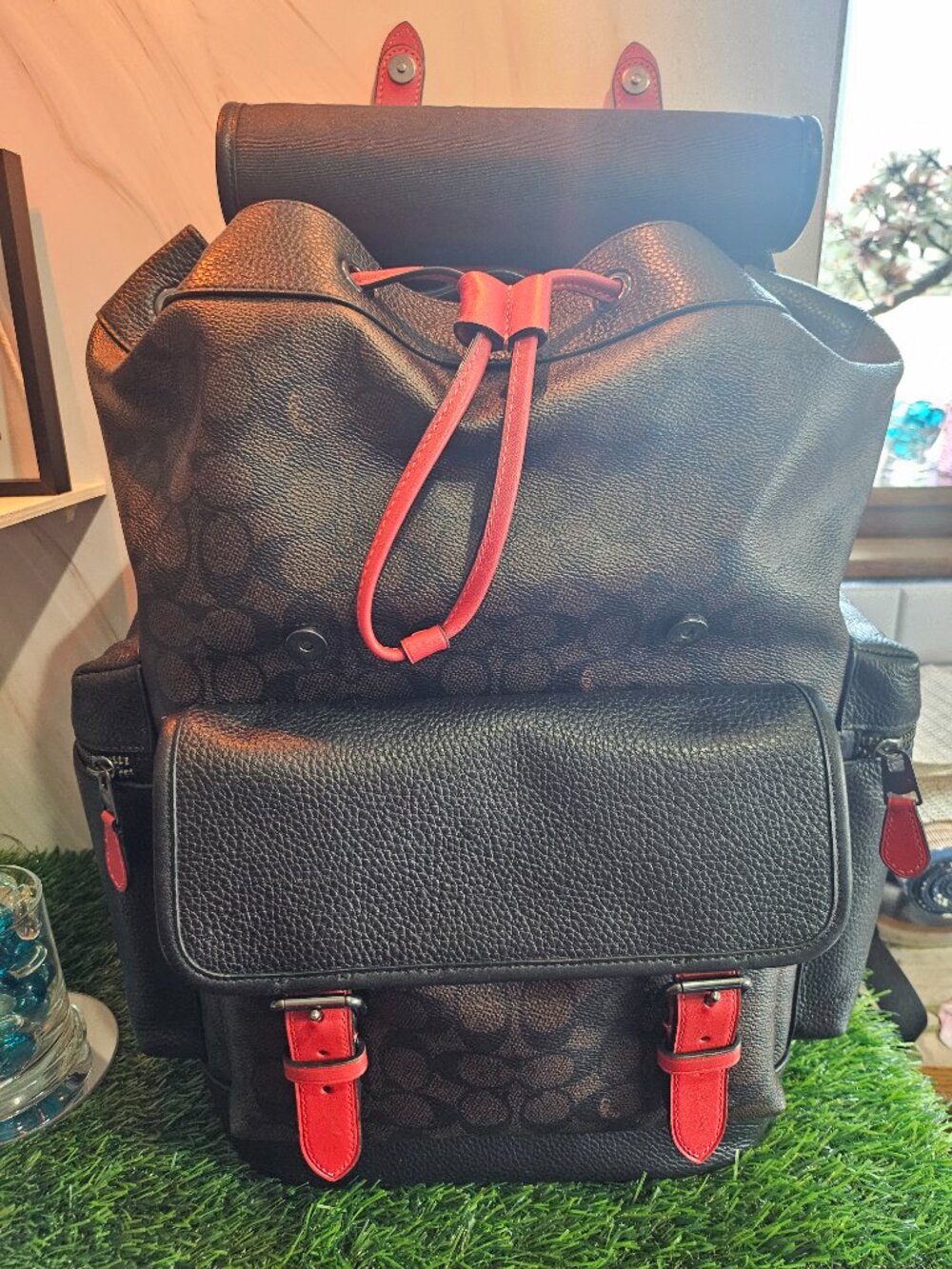 Coach Sprint Backpack In Signature Canvas - Picture 2 of 6